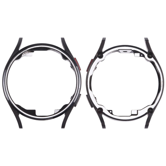 Middenframe met bezel voor Samsung Galaxy Watch4 40mm SM-R860 / SM-R865 (zwart)