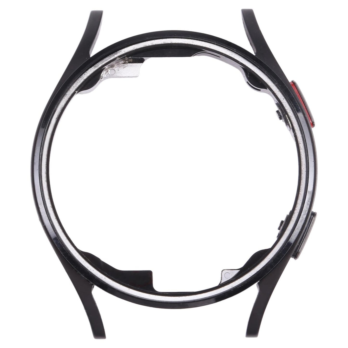 Middenframe met bezel voor Samsung Galaxy Watch4 40mm SM-R860 / SM-R865 (zwart)