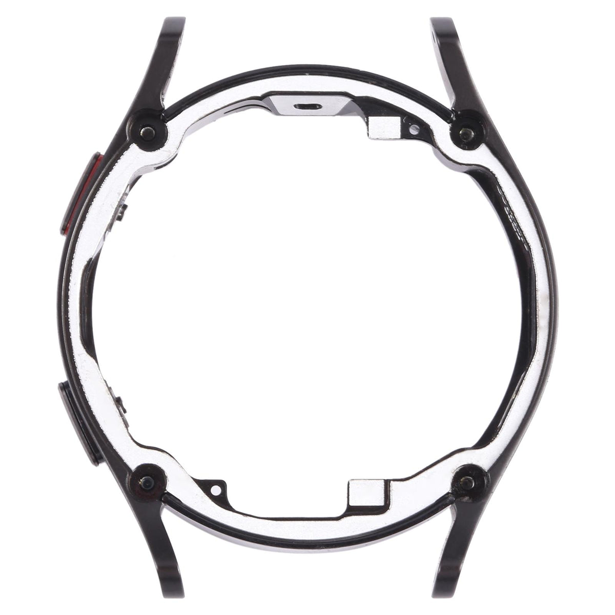 Middenframe met bezel voor Samsung Galaxy Watch4 40mm SM-R860 / SM-R865 (zwart)