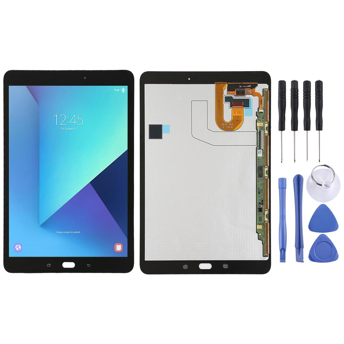 Display unit AMOLED voor Samsung Galaxy Tab S3 9.7 T820 T825 (zwart)
