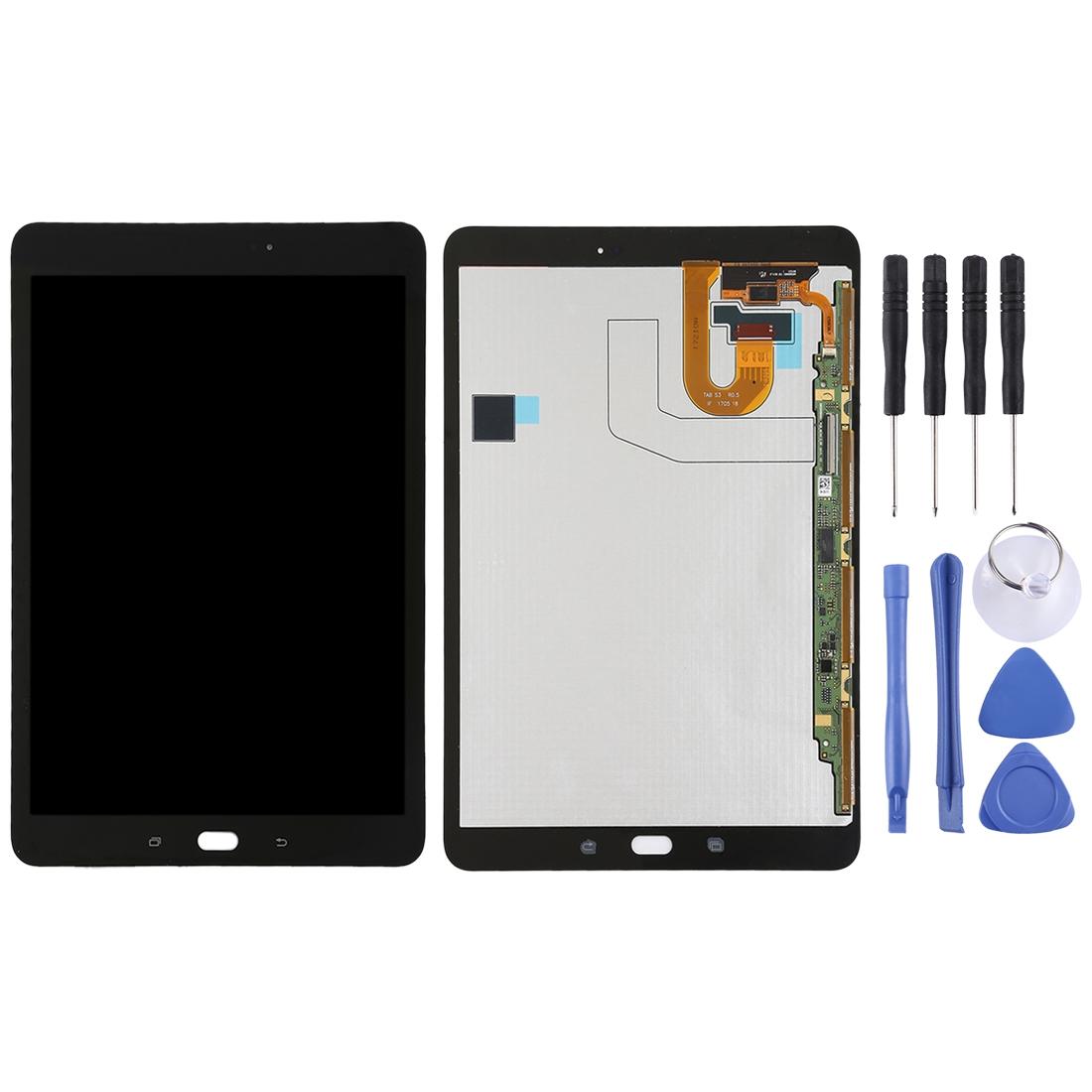 Display unit AMOLED voor Samsung Galaxy Tab S3 9.7 T820 T825 (zwart)
