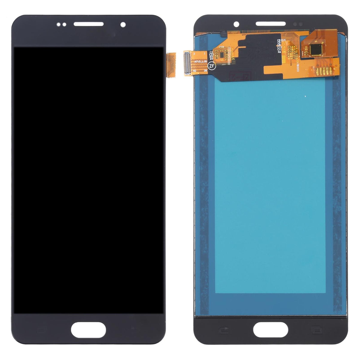 Display unit TFT voor Samsung Galaxy A7 (2016) A710 (zwart)