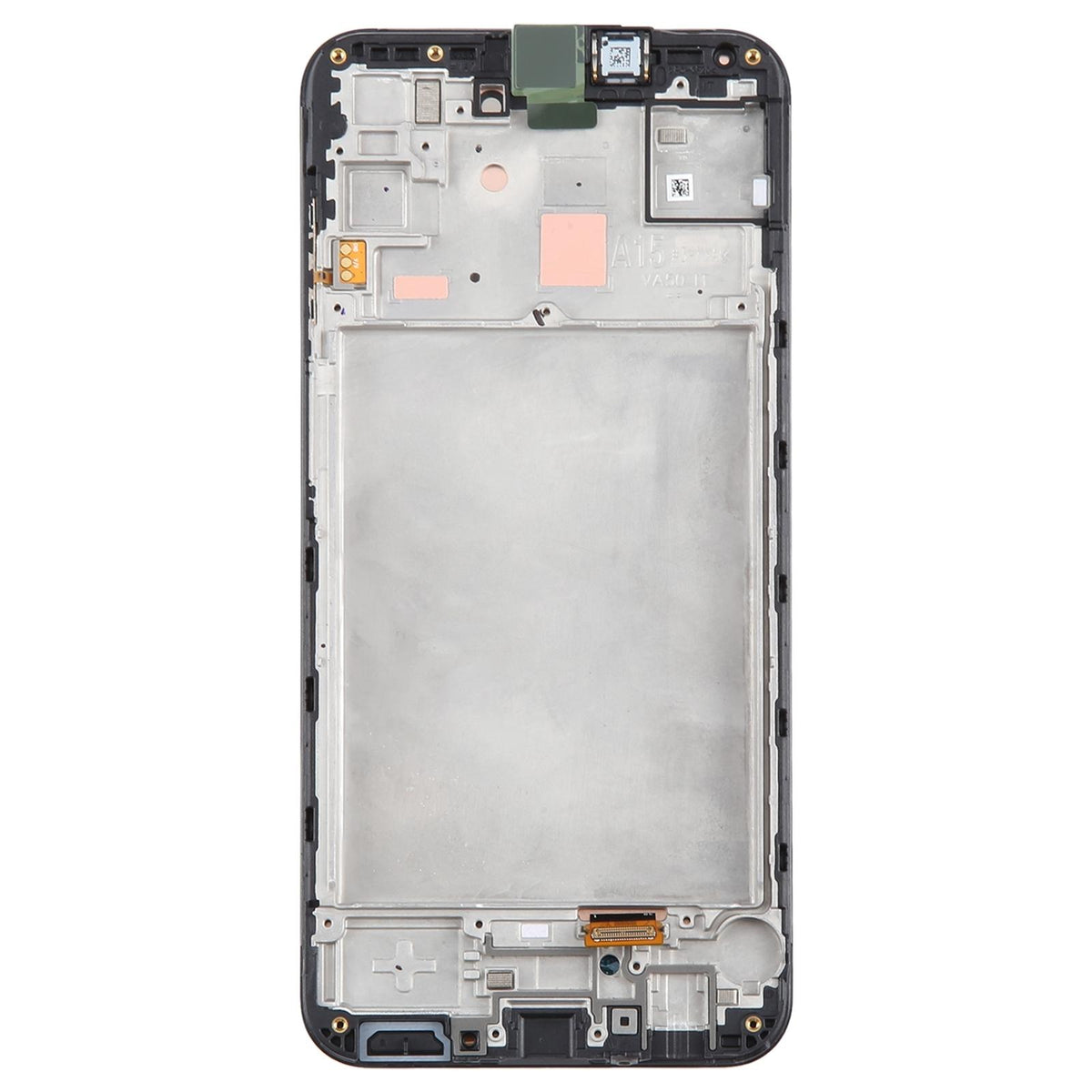 Display unit AMOLED voor Samsung Galaxy A15 4G SM-A155F (met frame, Zwart)