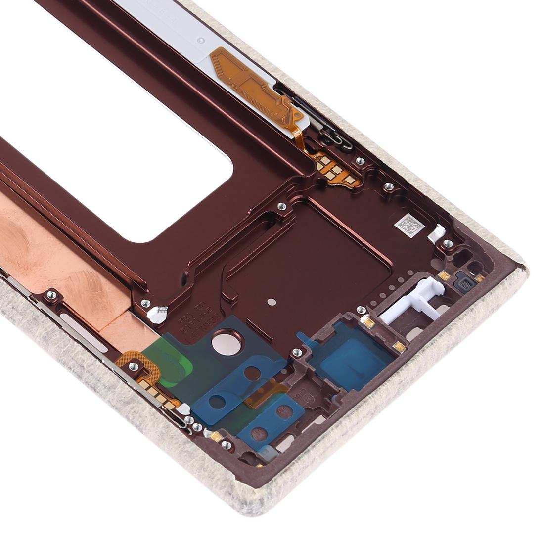 Middenframe met zijknoppen voor Samsung Galaxy Note9 SM-N960F/DS, SM-N960U, SM-N9600/DS (goud)
