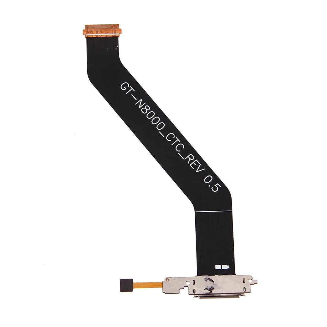 Oplaadconnector-flexkabel voor Samsung Galaxy Note 10.1 N8000 (revisie 0.5)