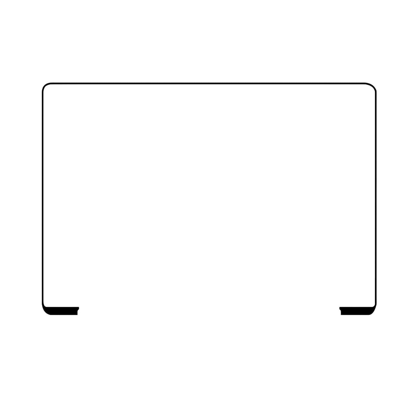 Schermrand-rubber voor MacBook Pro 16 inch A2141