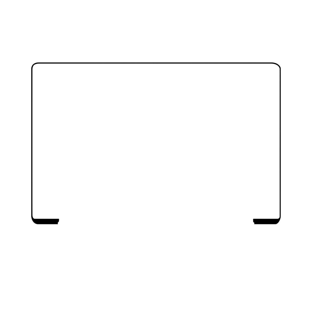 Schermrand-rubber voor MacBook Pro 13,3 inch A1708 A2159 A2251 A2289 A2338