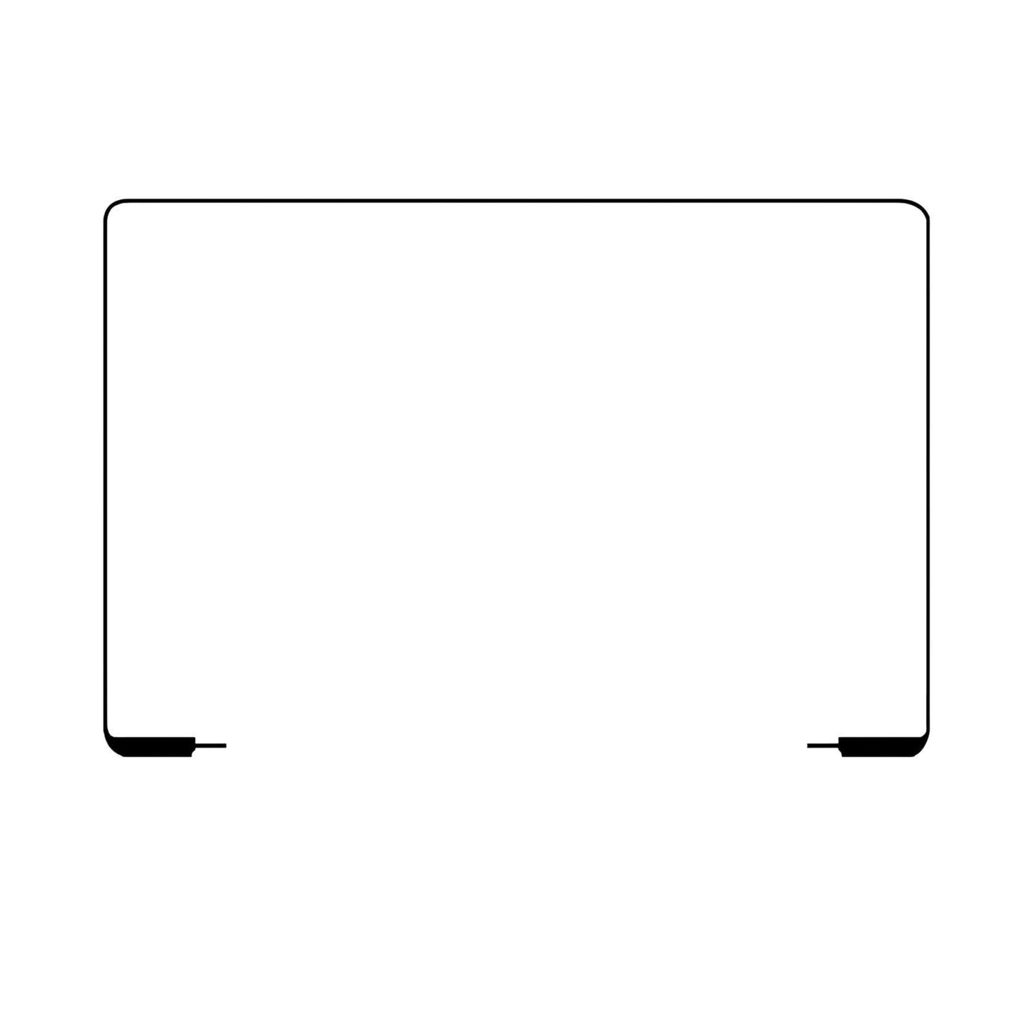 Schermrand-rubber voor MacBook Air 15,3 inch M3 A3114