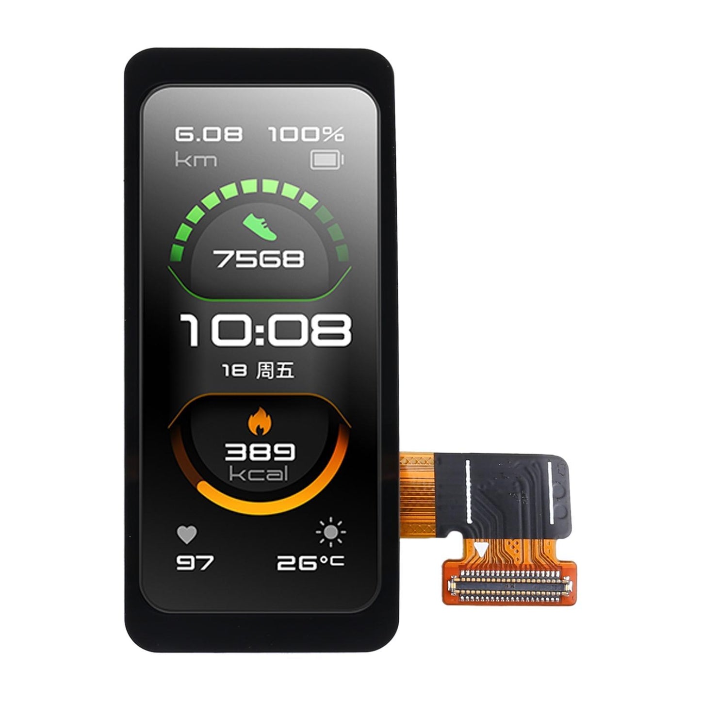 Display unit AMOLED voor Huawei TalkBand B6