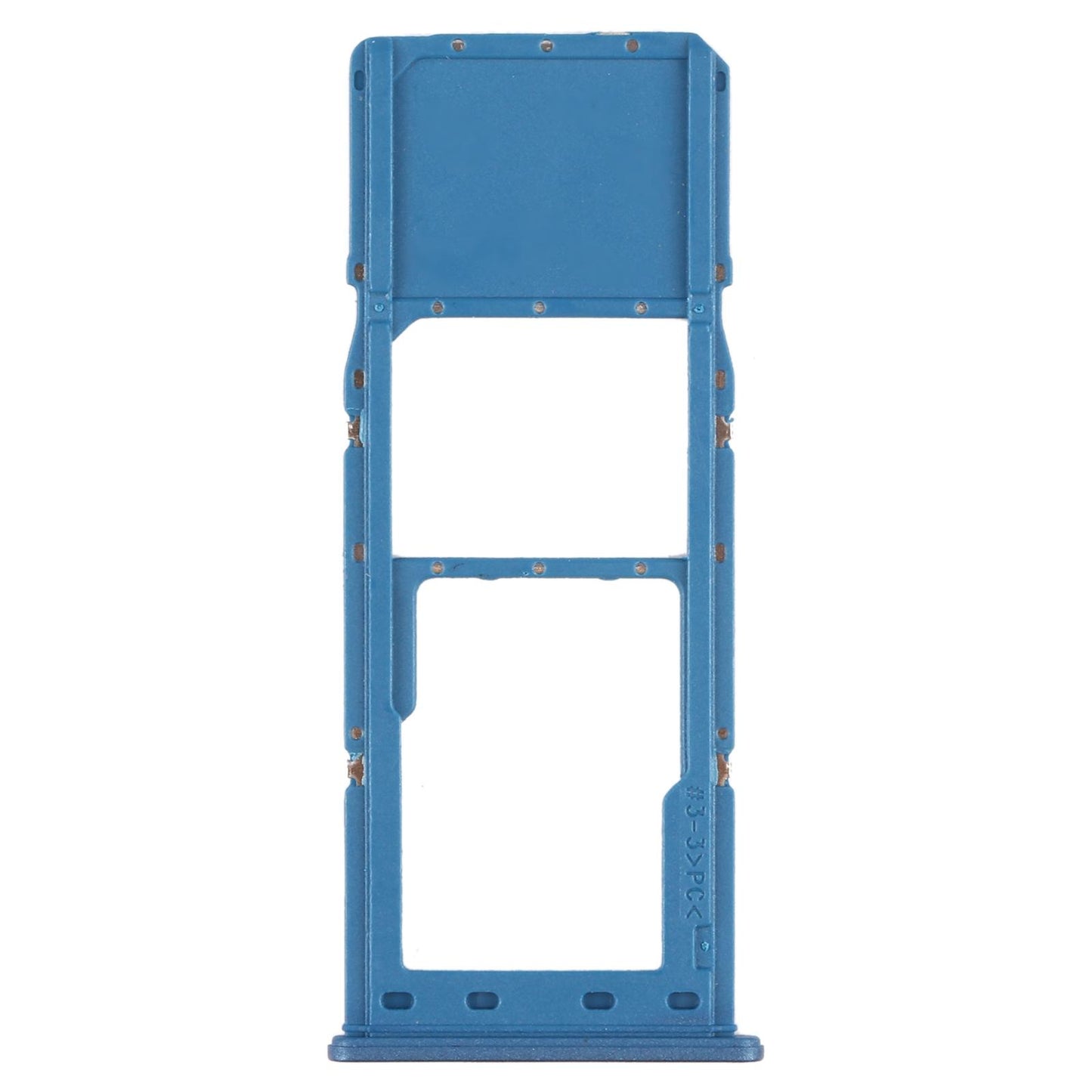 Simkaarthouder met micro SD-kaarthouder voor Samsung Galaxy A12 SM-A125 (blauw)
