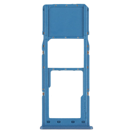 Simkaarthouder met micro SD-kaarthouder voor Samsung Galaxy A12 SM-A125 (blauw)