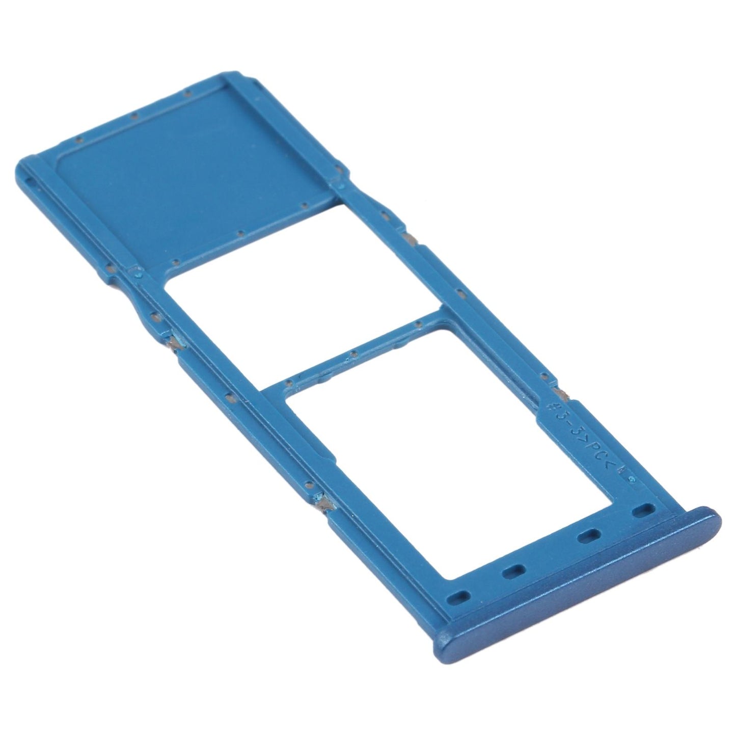 Simkaarthouder met micro SD-kaarthouder voor Samsung Galaxy A12 SM-A125 (blauw)