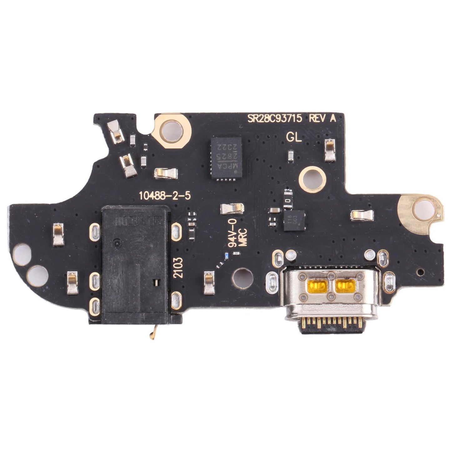 Oplaadconnector-print voor Motorola Moto G100