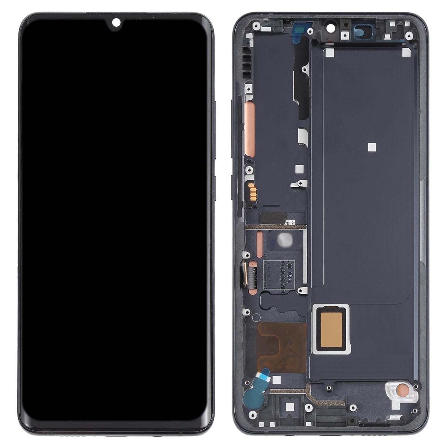 Display unit AMOLED voor Xiaomi Mi Note 10 Lite - zwart