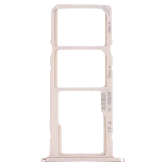 SIM- en microSD-kaarthouder voor Huawei Y5 lite (2018) (Zilver)