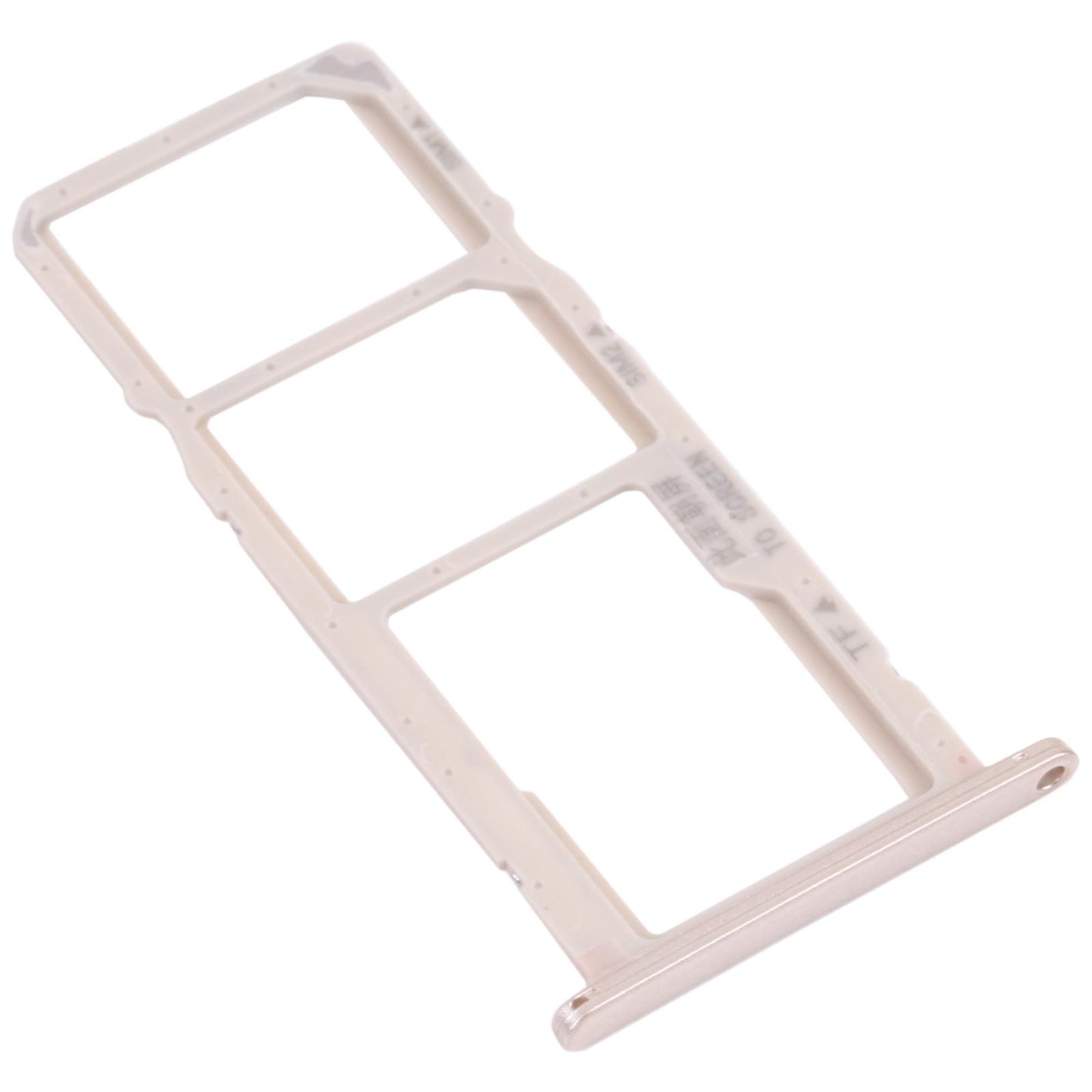 SIM- en microSD-kaarthouder voor Huawei Y5 lite (2018) (Zilver)