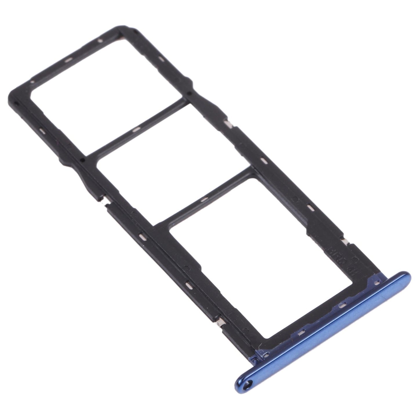 SIM- en microSD-kaarthouder voor Huawei Y6 Prime (2018) (Blauw)