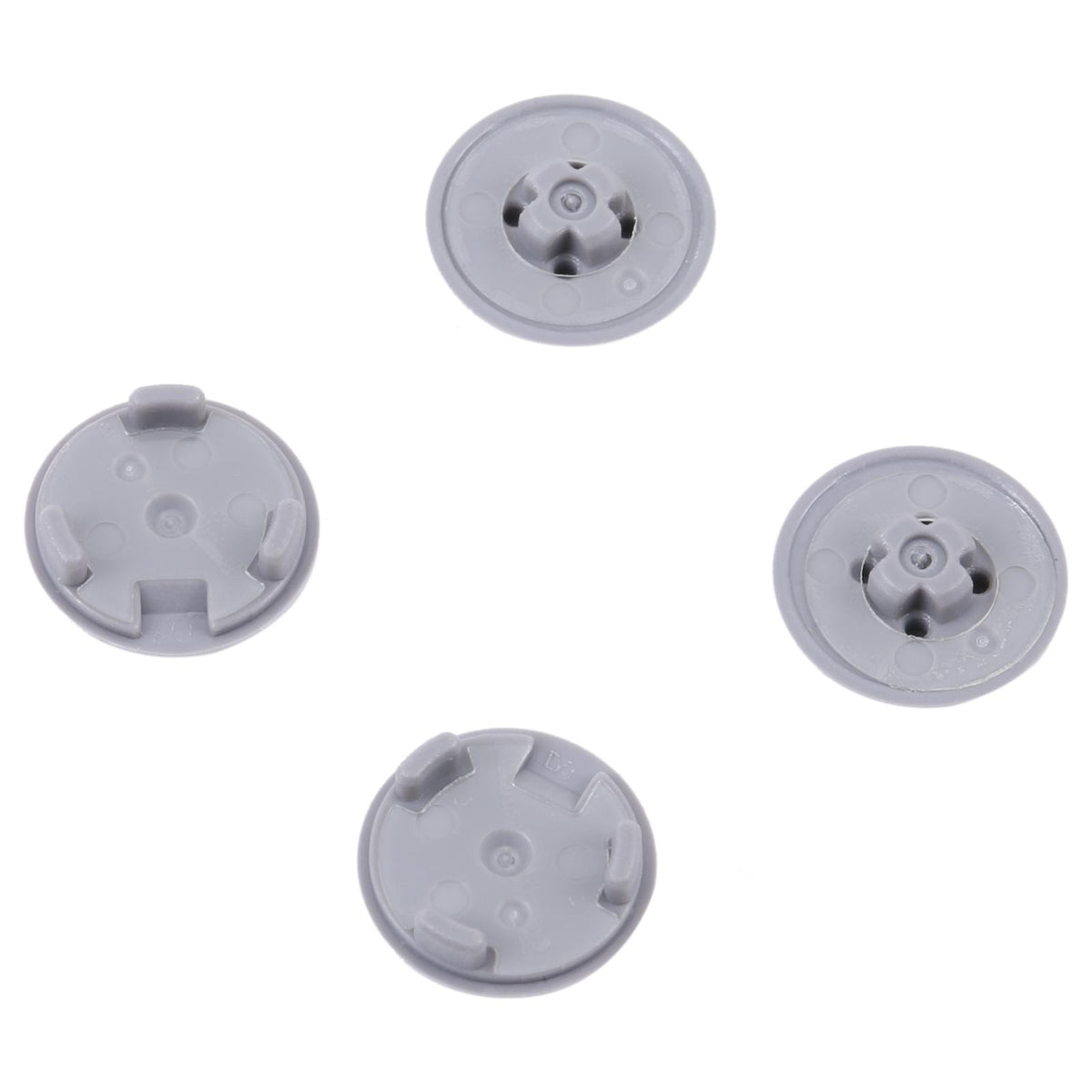 Rubberen voetjes onderklep 4 stuks voor Microsoft Surface Laptop 3 / 4 (grijs)