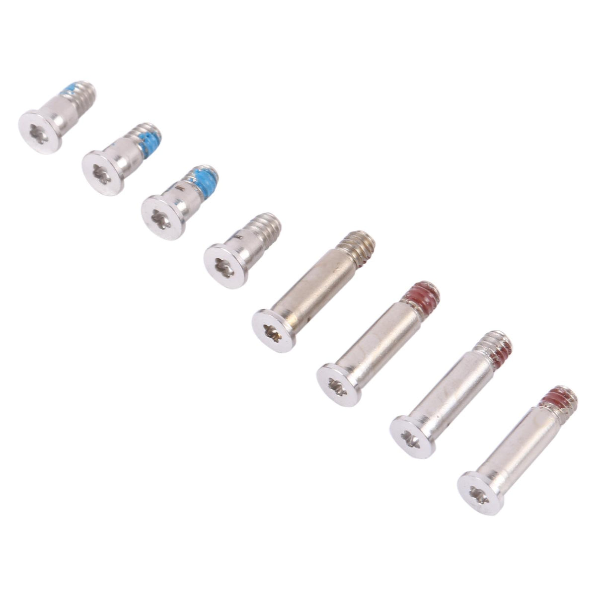 Schroevenset onderklep voor MacBook Pro 16 A2485 2021 (zilver)