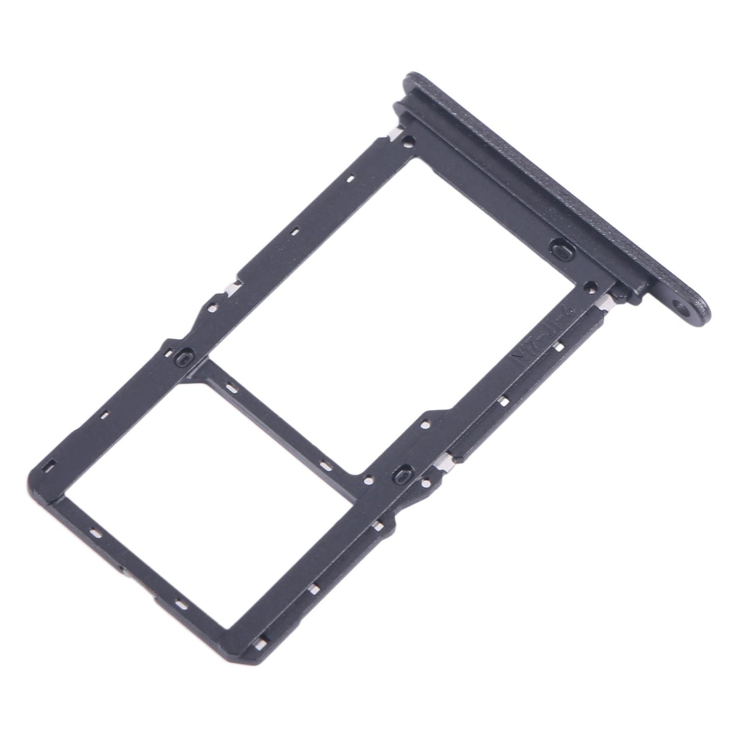 Simkaarthouder (SIM + microSD) voor Xiaomi Redmi Note 13 5G (zwart)