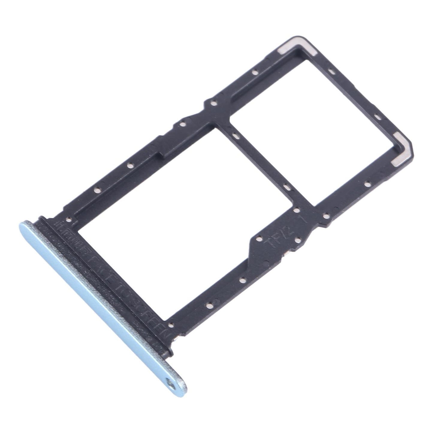 Simkaarthouder (SIM + microSD) voor Xiaomi Redmi Note 13 5G (blauw)
