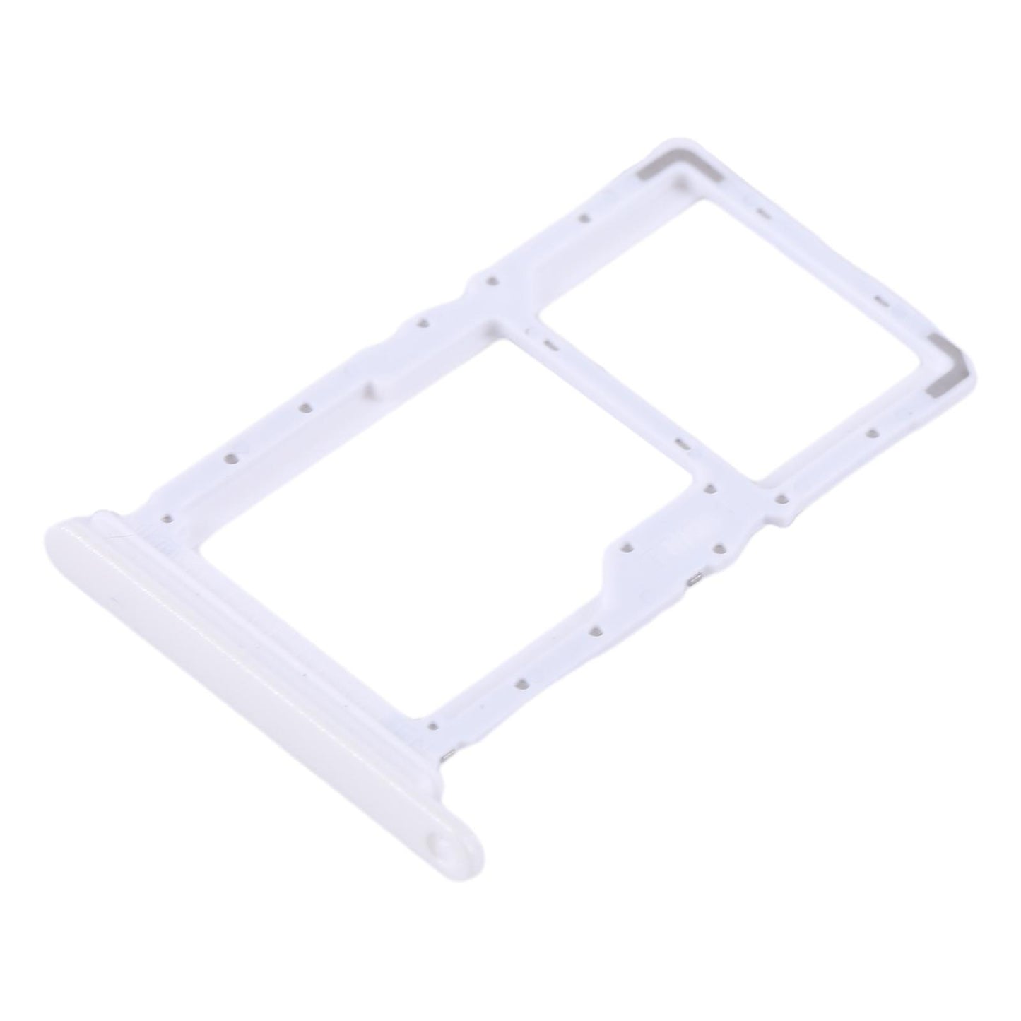 Simkaarthouder (SIM + microSD) voor Xiaomi Redmi Note 13 5G (wit)