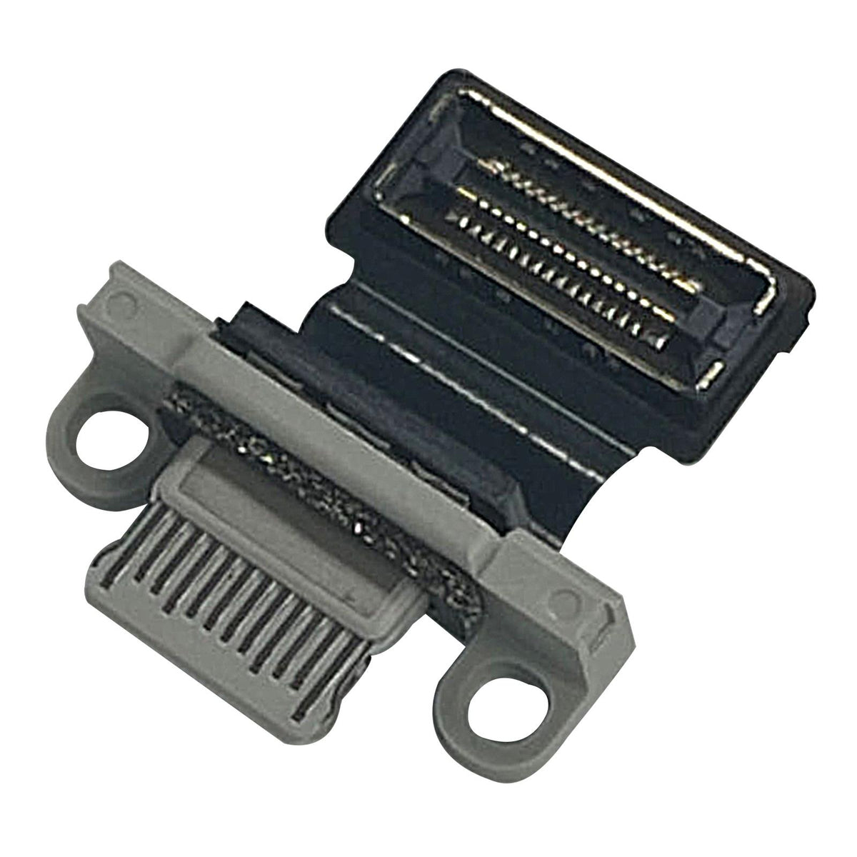 USB-C oplaadconnector-print voor MacBook Air 13.6 M2 A2681 2022 (wit)