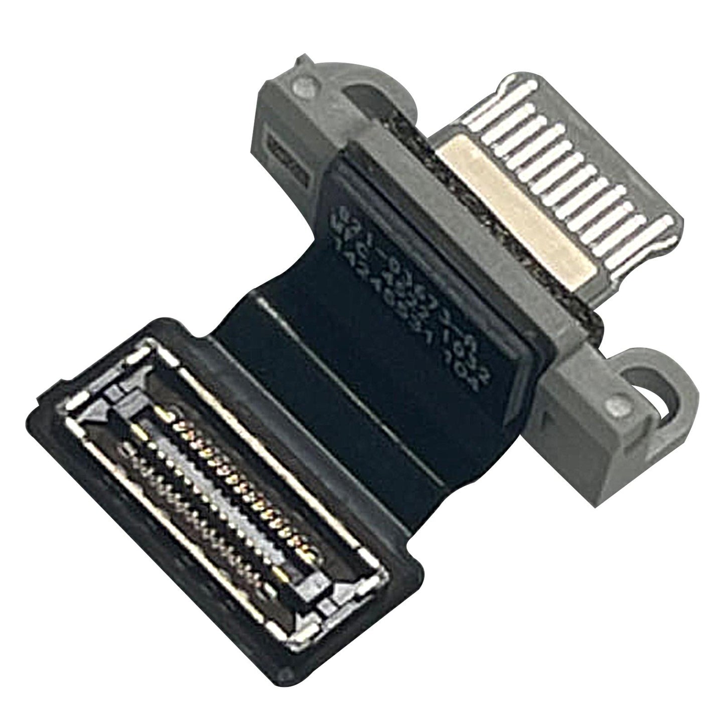 USB-C oplaadconnector-print voor MacBook Air 13.6 M2 A2681 2022 (wit)