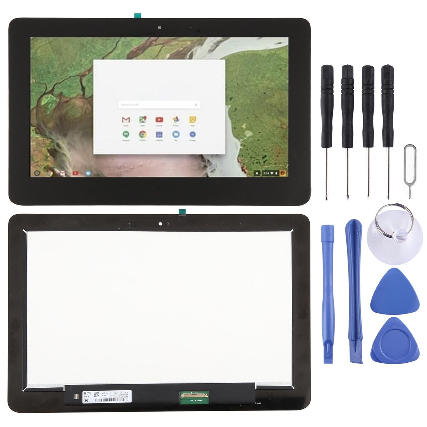Display unit IPS NV116WHM-T10 voor HP Chromebook x360 11 G1 EE / G2 EE (zwart)