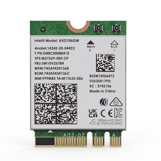WAVLINK WN675X3M wifi 6E M.2-netwerkkaart met Bluetooth 5.3 (AX5400)