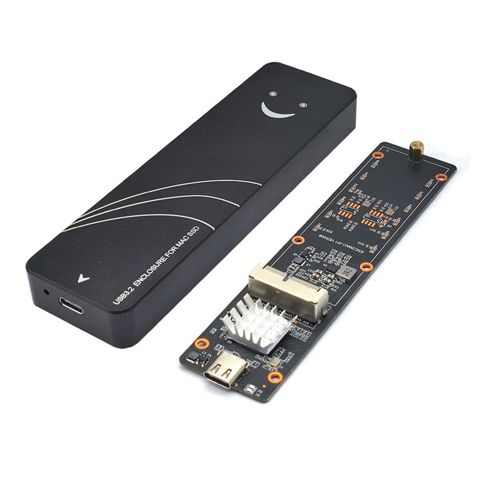 USB 3.2 SSD-behuizing adapter voor MacBook Air en Pro 2013-2017 (10 Gbps, met kabelset)