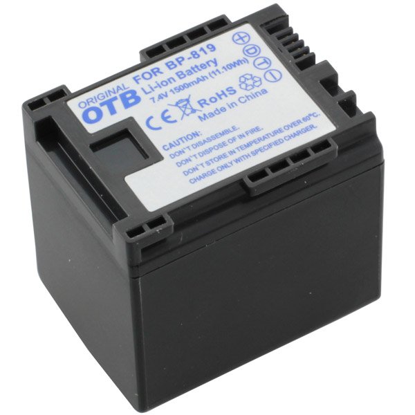 Accu Canon BP-819 Li-ion 1500 mAh