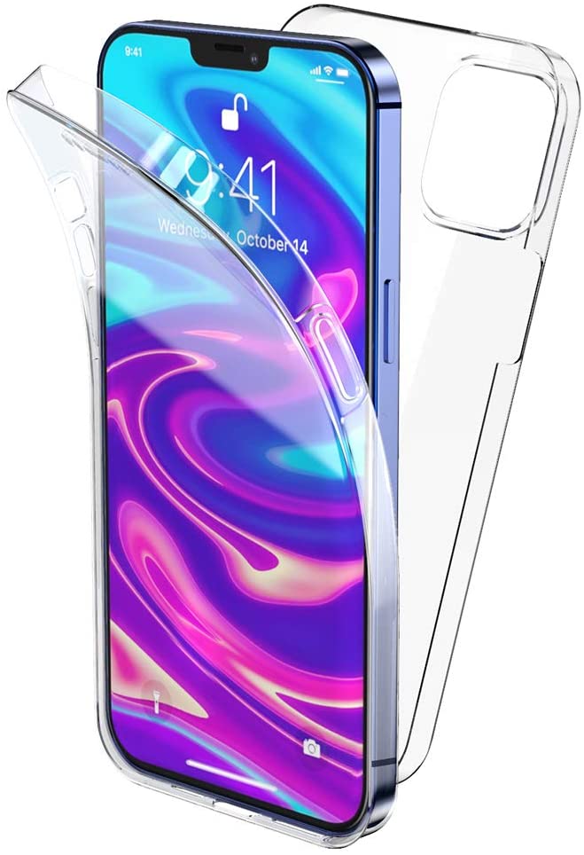 Apple iPhone 12/12 Pro TPU hoesje voor + achter