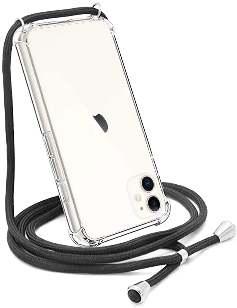Apple iPhone 13 Mini crossbody hoesje met draag koord