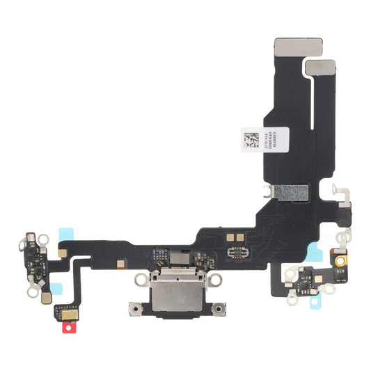 Apple iPhone 15 oplaad poort flex kabel zwart