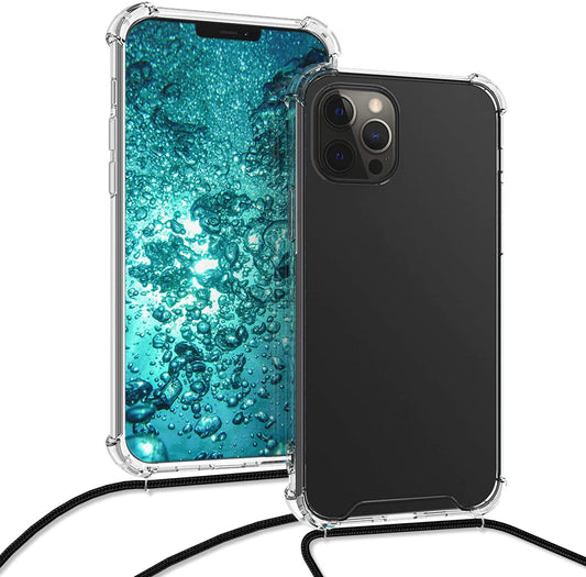 Apple iPhone 15 Plus crossbody hoesje met draag koord