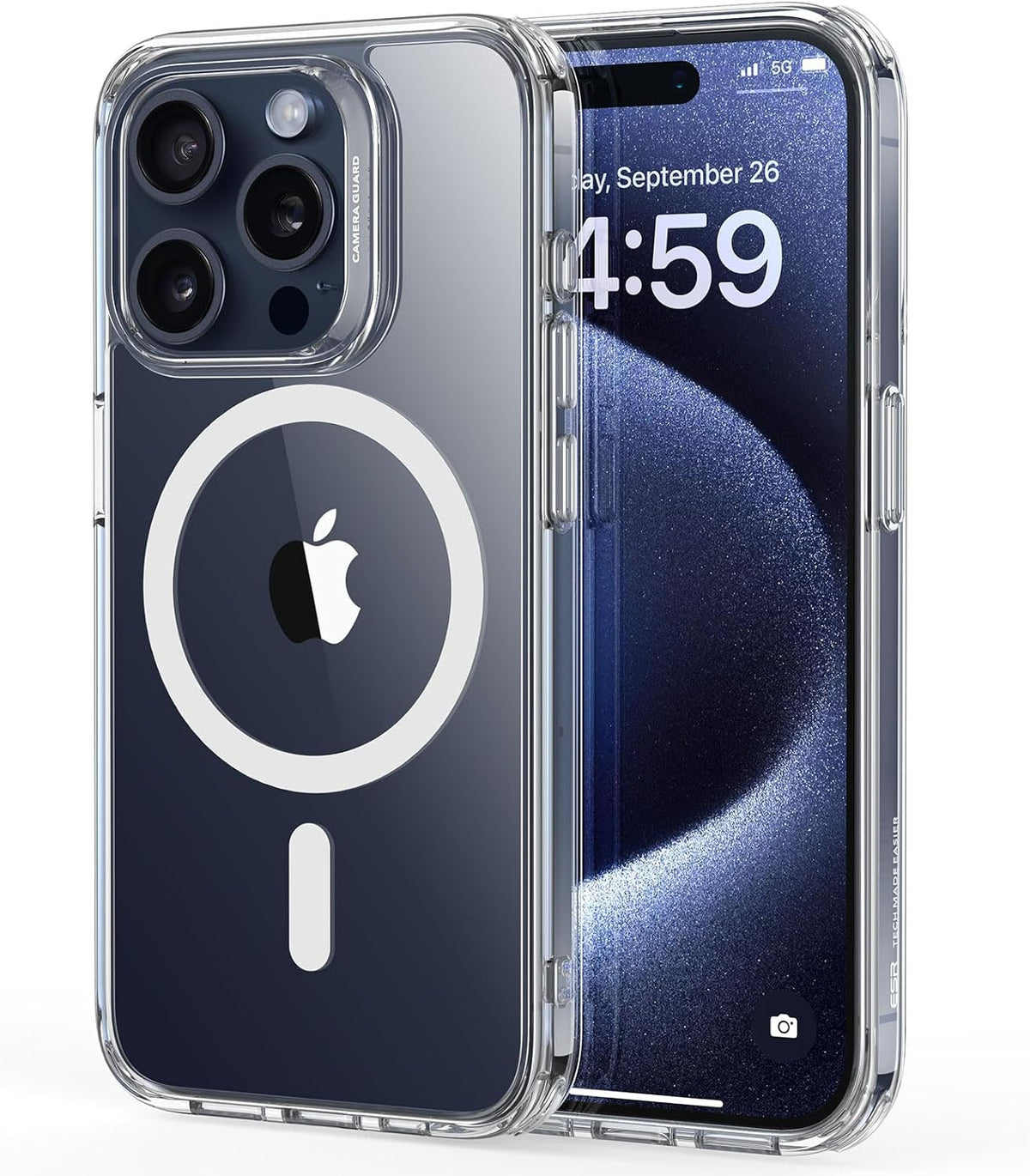 Apple iPhone 15 Pro hoesje geschikt voor MagSafe