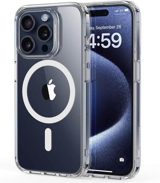 Apple iPhone 15 Pro hoesje geschikt voor MagSafe
