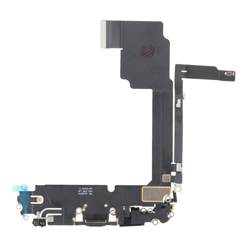 Apple iPhone 15 Pro Max oplaad poort flex kabel zwart