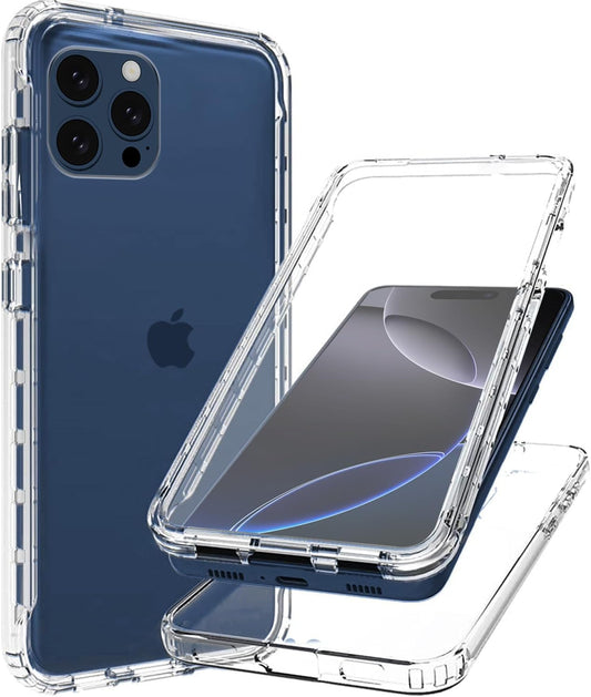 Apple iPhone 16 Pro TPU hoesje voor + achter
