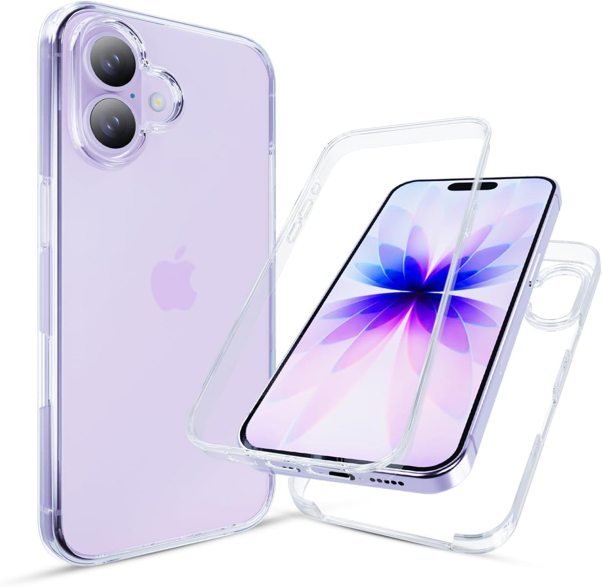 Apple iPhone 17 Air TPU hoesje voor + achter