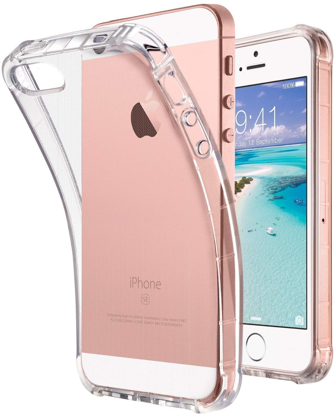 Apple iPhone 5/5S/SE hoesje met stevige hoeken
