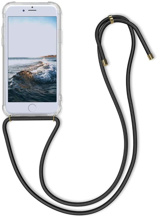 Apple iPhone 6 Plus/6S Plus crossbody hoesje met draag koord