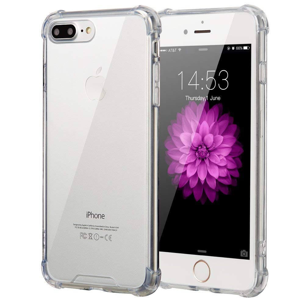 Apple iPhone 8 Plus hoesje met stevige hoeken