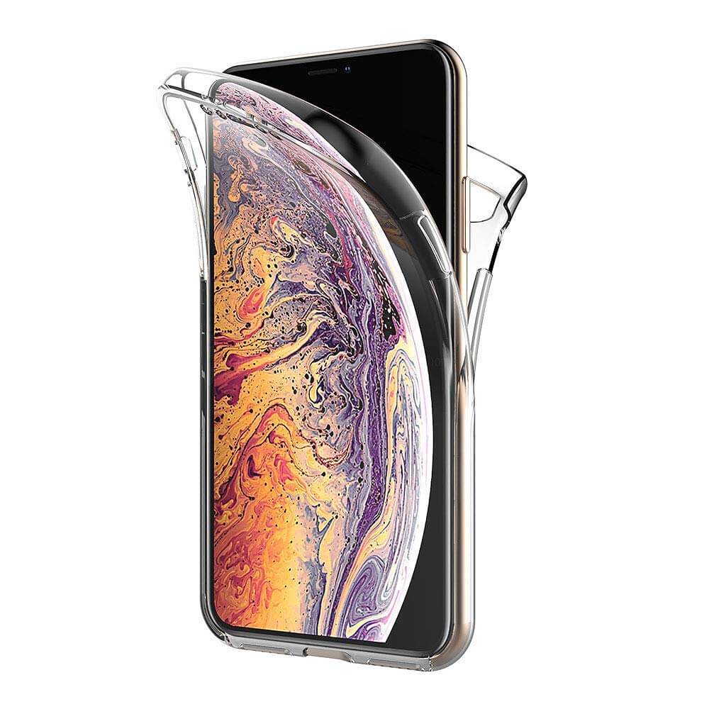 Apple iPhone XS Max TPU hoesje voor + achter
