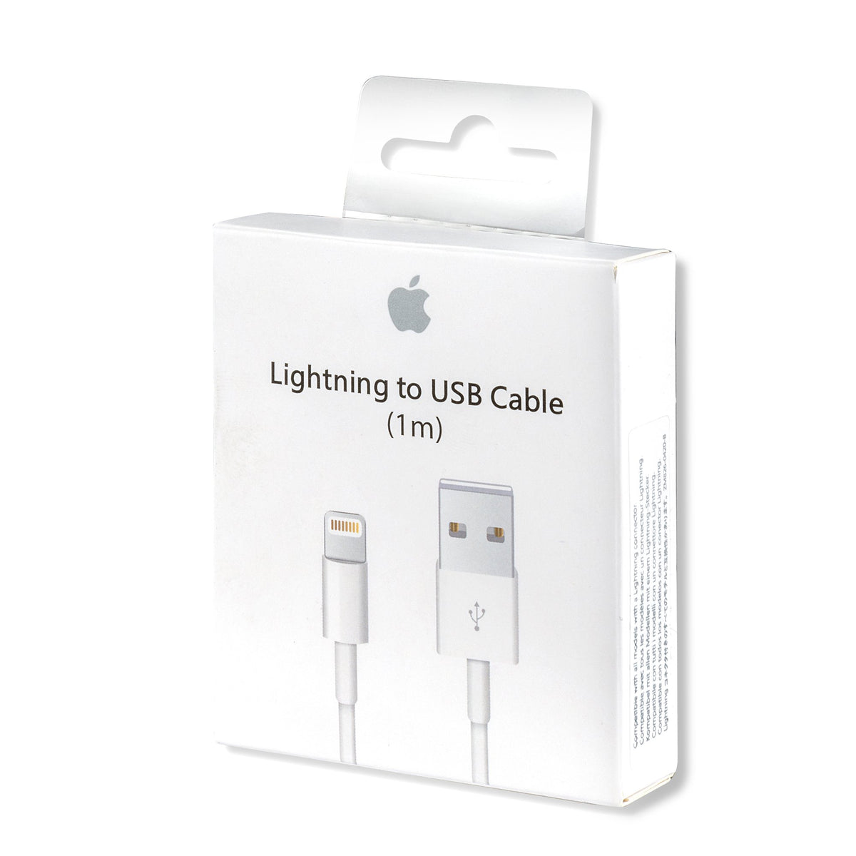 Apple USB lightning kabel 1 meter MQUE2ZM/A blister