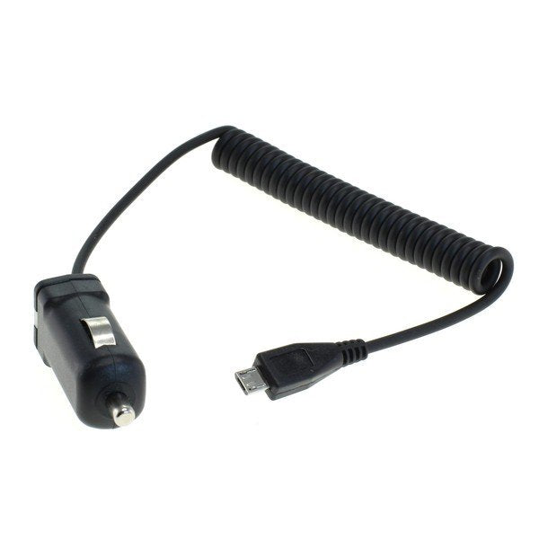 Autolader Micro USB 1 ampere zwart