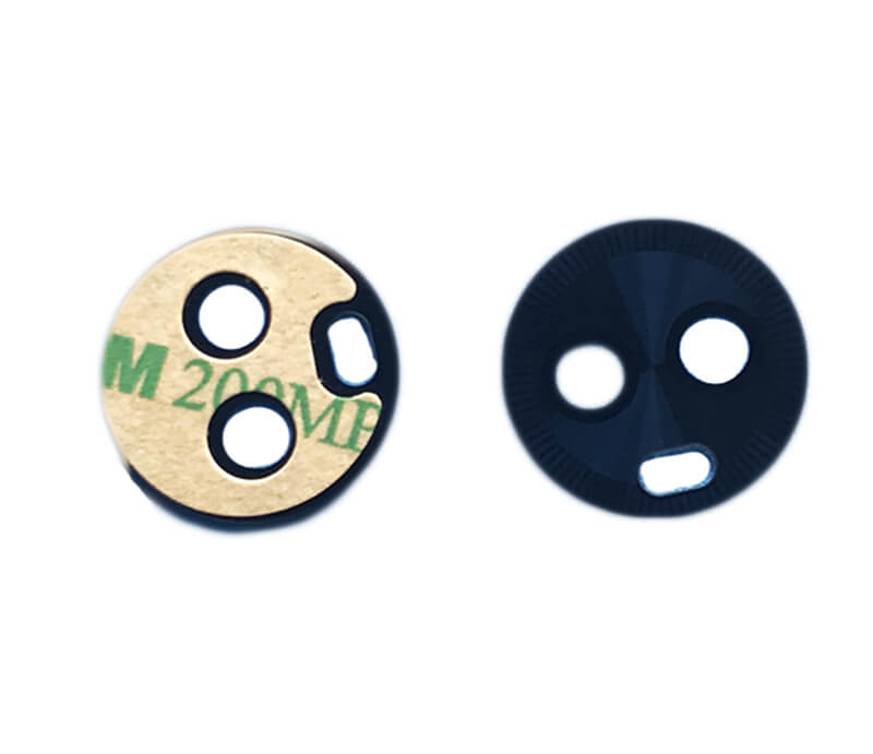 Back camera lens cover/glas Motorola Moto G6 zwart