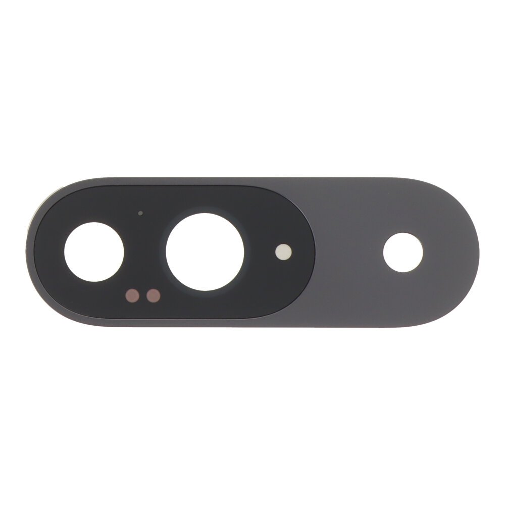 Back camera lens cover met bezel Google Pixel 9 zwart