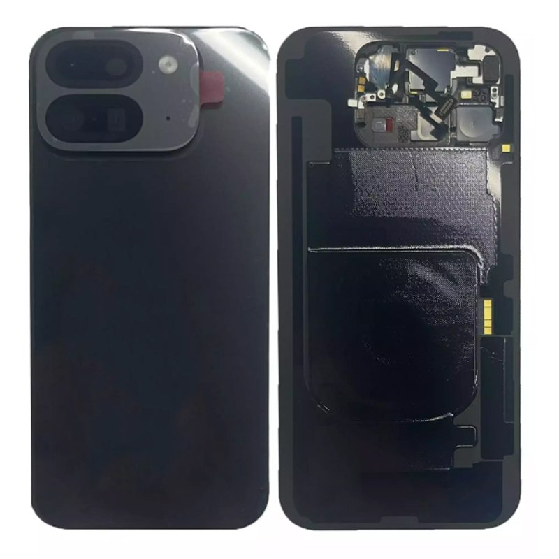 Back cover - achterkant Google Pixel Pixel 9 Pro Fold zwart